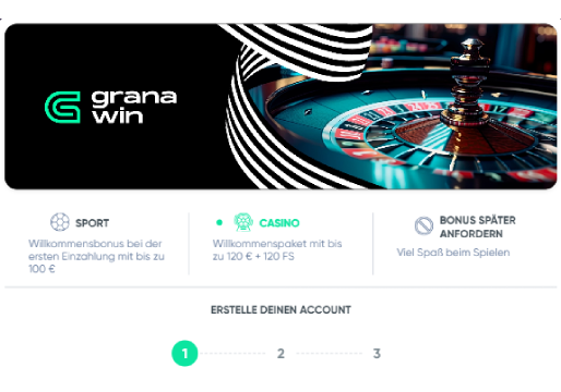 GranaWin Registrierung